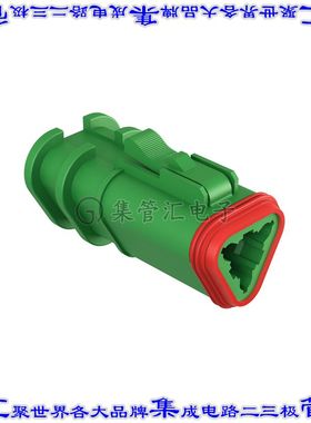 AT06-3S-OMRDGRN 连接器接插件3 POSITION OVERMOLDED PLUG, SOCK