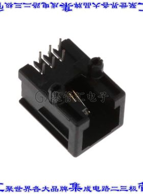 1705950-1 连接器接插件CONN MOD JACK 6P6C R/A UNSHLD