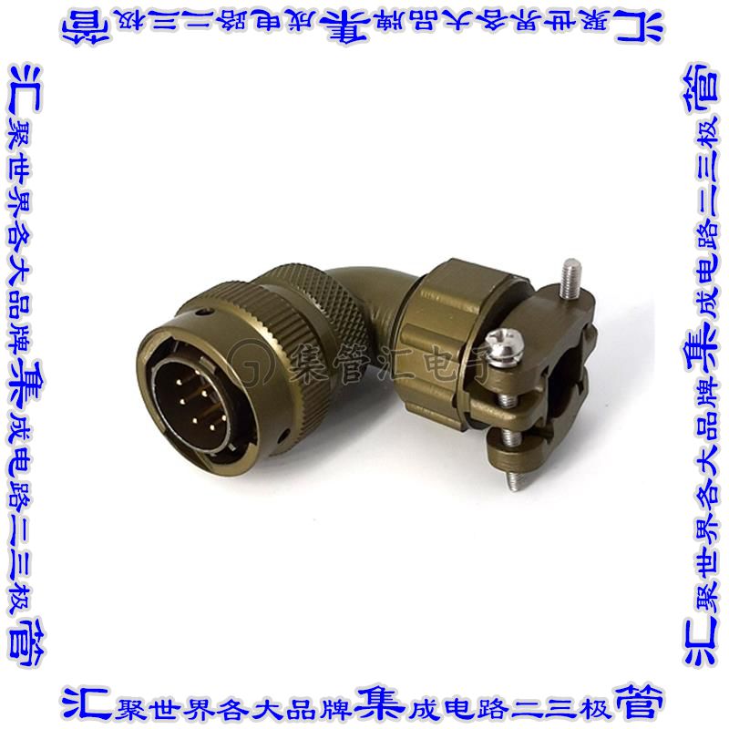 MSW08E12-8P-SR 连接器接插件RIGHT ANGLE CABLE PLUG, WITH STR