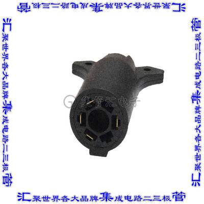 TCAW-74-W 连接器接插件7P RV TO 4-POLE FLAT W/BOOT