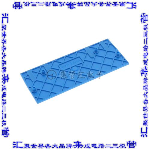 27105.5 连接器接插件END PLATEBLUE