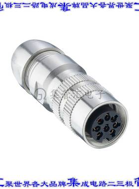 032200 08-1 连接器接插件AISG M16 SOCKET CABLEMOUNT 8P