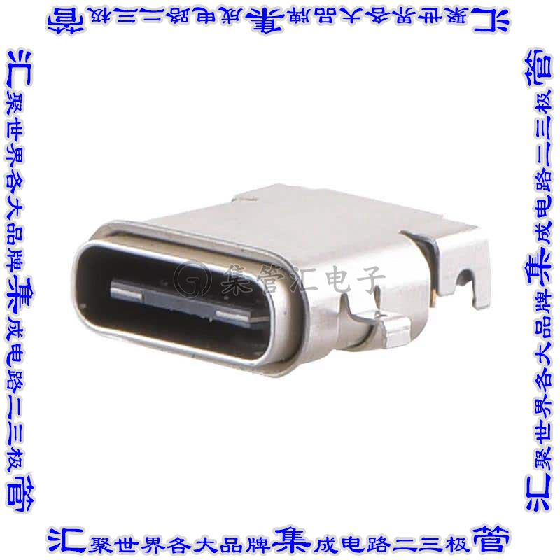 KUSB-CGA2-712 连接器接插件RIGHT ANGLE USB TYPEC RECEPTACLE