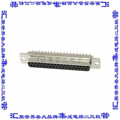 SDCB-37S(55) 连接器接插件CONN D-SUB RCPT 37P PNL MNT SLDR
