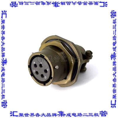 MSW07E14-5S 连接器接插件JAM NUT RECEPTACLE, ENVIRONMENTA
