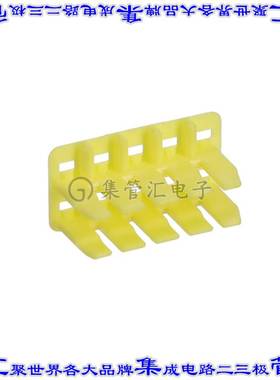 174656-7 连接器接插件CONN PLUG 10POS DBL LOCK YELLOW