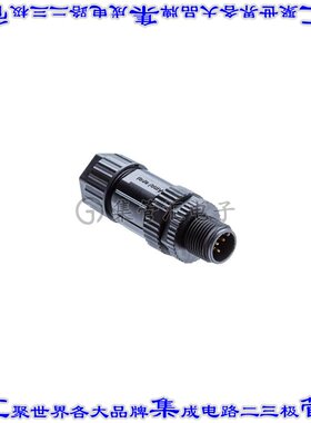 MSAP-06BMMA-SL8001 连接器接插件M SERIES, M12, 2A, 06 PINS, F