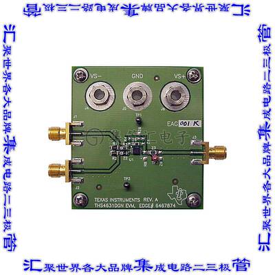 THS4631DGNEVM 开发板评估板 EVALUATION MODULE FOR THS4631DGN