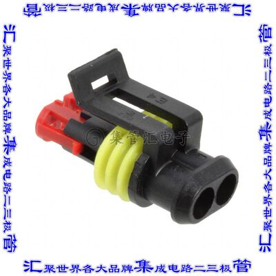 282080-1 连接器接插件CONN PLUG HSG 2POS 6.00MM
