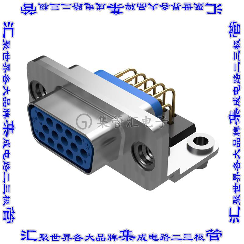 MCDD15S4R7N0K/AA-15 连接器接插件MACH-D D-SUB FEMALE CONNECTO