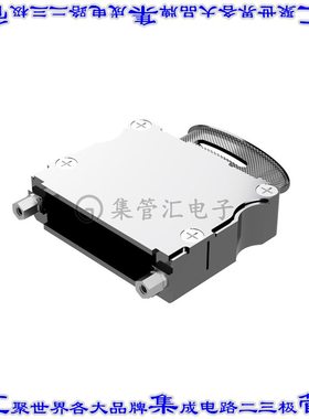 D25000APNT20/AA 连接器接插件D-SUB BACKSHELL, MACHINED ALUMIN
