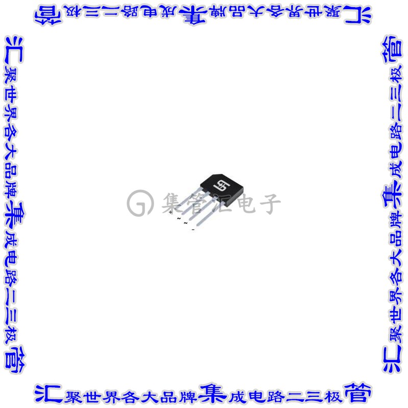 KBPF206G 桥式整流器二极管 2A, 800V, STANDARD BRIDGE RECTIF