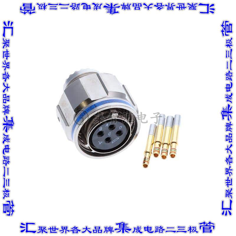 TVS06DS-13-4S 连接器接插件STRAIGHT PLUG, AP-93 FINISH, SIZ