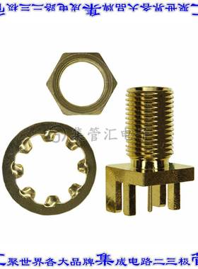 CONMCX003.062-L 连接器接插件CONN MCX RCPT STR 50OHM EDGE MNT