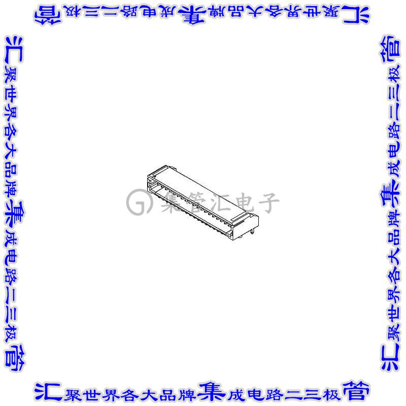 554541870 0554541870连接器接插件MINI MI2 1-ROW RA WAFER ASSY