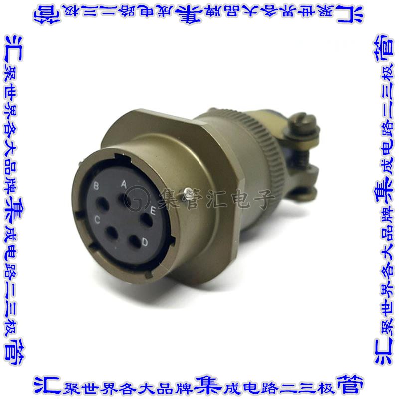 MSW01E14-5S 连接器接插件CABLE MOUNT RECEPTACLE, ENVIRONM