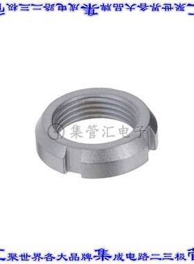 GEG.00.240.LC 连接器接插件CONN NOTCHED NUT SILVER