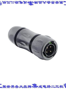 UTSX6JC12E4P 连接器接插件PLUG, WITH CABLE GLAND BACKSHELL