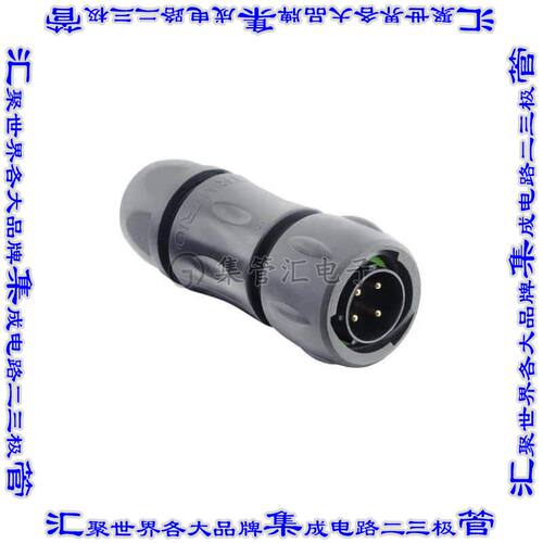 UTSX6JC12E4P 连接器接插件PLUG, WITH CABLE GLAND BACKSHELL