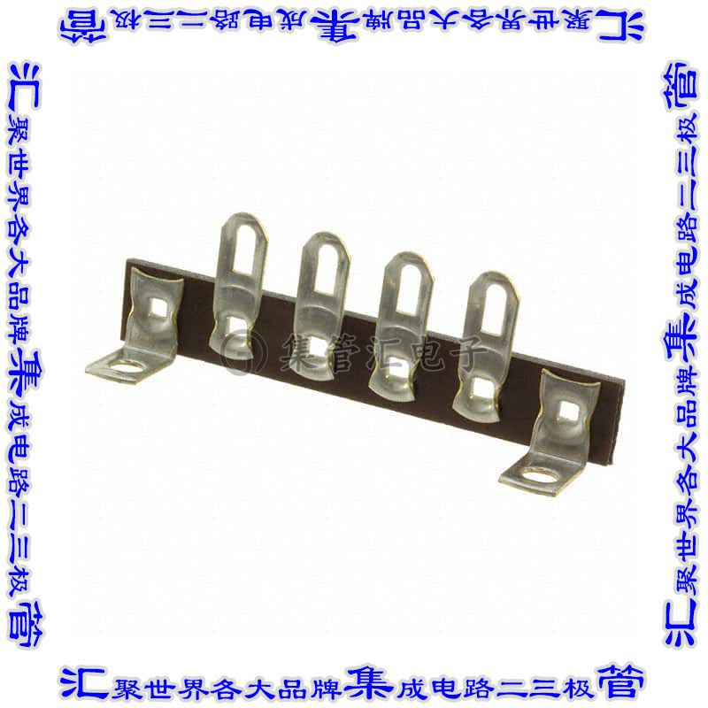 821 连接器接插件TERM LUG STRIP 6POS 0.375