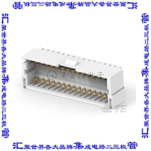 1-2394521-3 连接器接插件1.5P RIGHT ANGLE DUAL-ROW LOCKIN