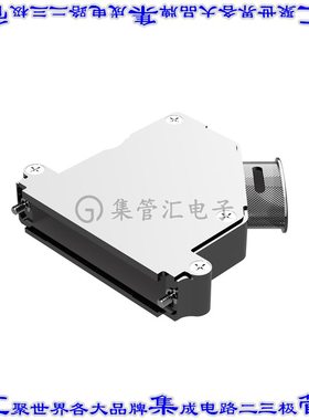 D37000AKNE0/AA 连接器接插件D-SUB BACKSHELL, MACHINED ALUMIN
