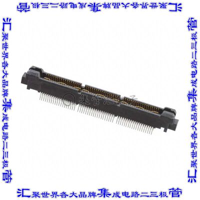 5767006-3 连接器接插件CONN PLUG 114POS EDGE MNT GOLD