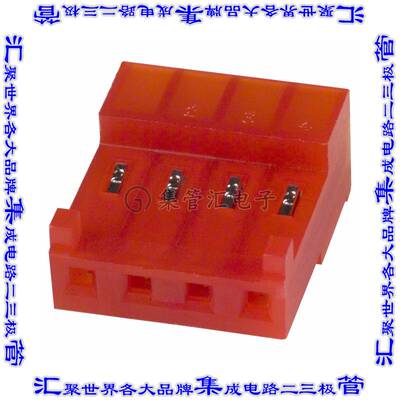 3-644463-4 连接器接插件CONN RCPT 4POS IDC 22AWG TIN