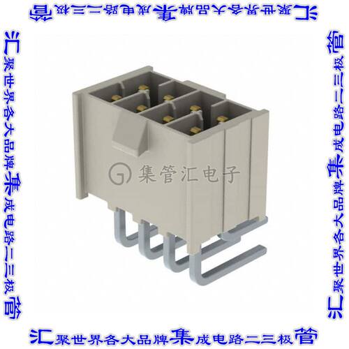 IPL1-104-01-S-D-RA-K 连接器接插件CONN HEADER R/A 8POS 2.54MM