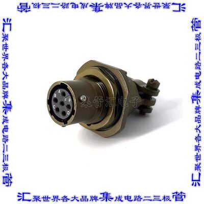 MSW07E10-98S 连接器接插件JAM NUT RECEPTACLE, ENVIRONMENTA