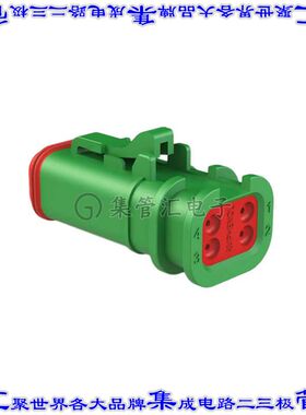 AT06-4S-OMGRN 连接器接插件CONN PLUG HSG 4POS