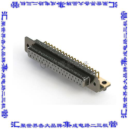 622-M37-260-WN3 连接器接插件622M SERIES RIGHT ANGLE D-SUB PL