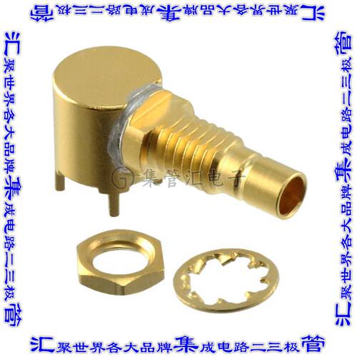 131-8701-501 连接器接插件CONN MINI SMB JACK R/A 75OHM PCB