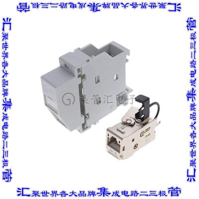 130B117003-E 连接器接插件RJ45 CAT 6A, IP20 REGPLUS EDAT 1