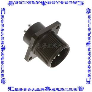 连接器接插件MIL 5015 THREADED 10P RECEPTAC 042217