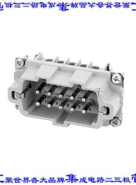 C14610A0101021 连接器接插件INSERT MALE 10POS+1GND SCREW