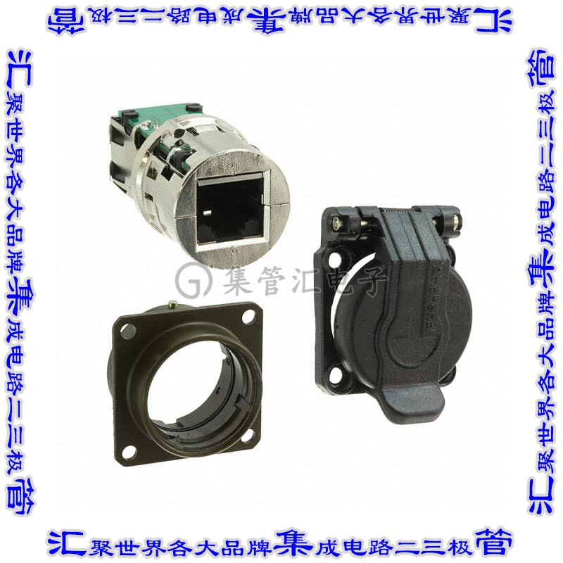 RJF21GSCC 连接器接插件CONN MOD COUPLER 8P8C TO 8P8C