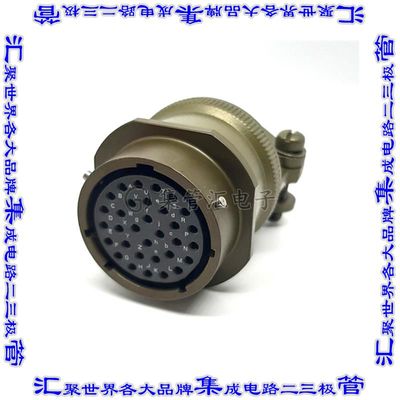 MSW01E18-32S 连接器接插件CABLE MOUNT RECEPTACLE, ENVIRONM