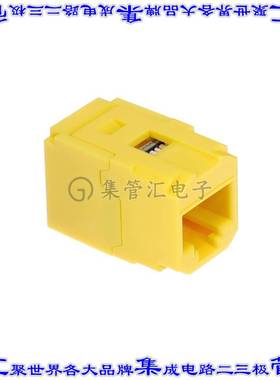 CC688YL 连接器接插件MINI-COM COUPLER MODULE, CAT 6,