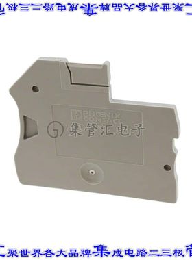 3047154 连接器接插件CONN TERM BLK END PLATE GRAY