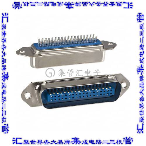 111-036-103L001 连接器接插件CONN SCSI PLUG 36P STR SLDR CUP