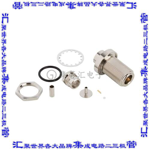 082-6575 连接器接插件N STRAIGHT CRIMP BULKHEAD JACK R