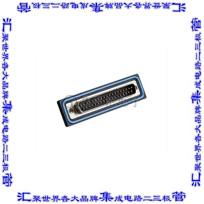 SDB-37PMMP-SR7001 连接器接插件CONN D-SUB PLUG 37POS R/A SLDR