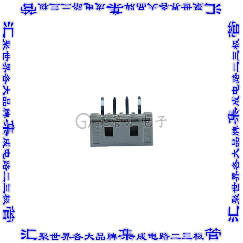 SC25-04WS 连接器接插件2.5 MM W TO B CONNECTOR 4P HEADE