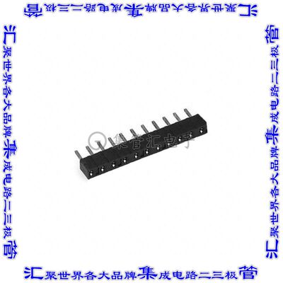 929850-01-11-10 连接器接插件CONN RCPT 11POS 0.1 GOLD PCB