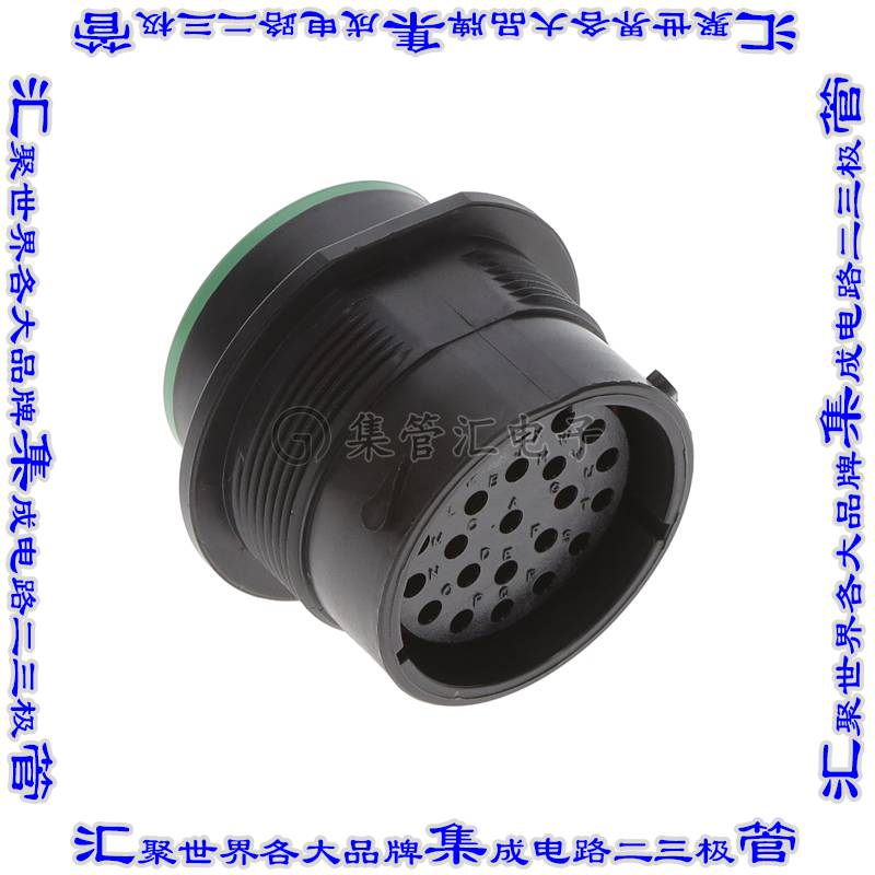 HDP24-24-23SN 连接器接插件REC, 23P, BLK, N, 16, S