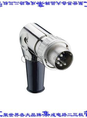 0134 05 连接器接插件DIN PLUG ANGULAR BAYONETLOCK 5P