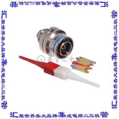M8372395R106N 连接器接插件THREADED, NON-DECOUPLING PLUG, W