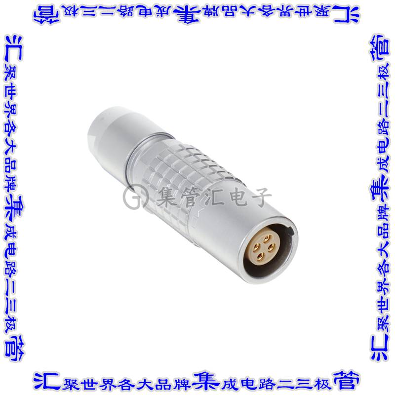 PHG.1B.304.CLLD72 连接器接插件CONN RCPT FMALE 4P GOLD SLDR C