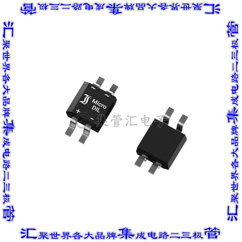 MYS80 桥式整流器二极管 1PH BRIDGE MICRODIL 160V 0.5A